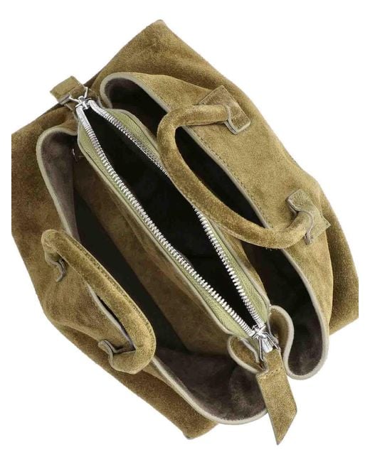 The Attico Metallic Mini Bag The Walk