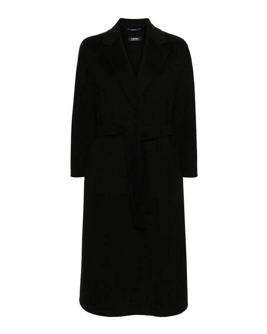 Max Mara Black Esturia Coat
