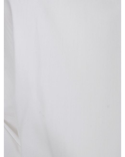 Sacai White Poplin Pullover