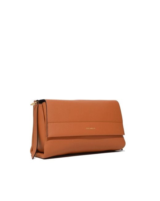 Coccinelle Brown Boheme Small Crab/Jellyfish Bag
