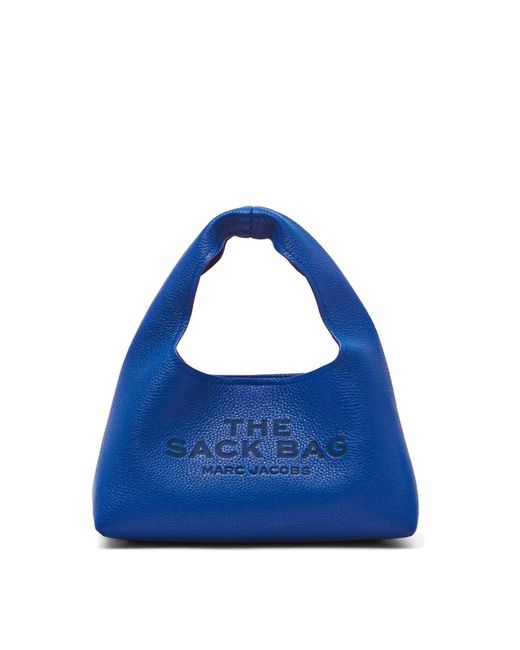 Marc Jacobs Blue Cobalt Pebbled Texture Shoulder Bag