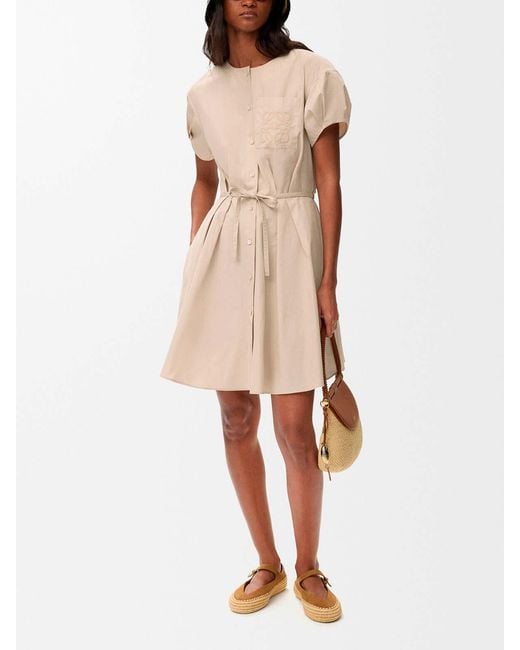 Loewe Natural Paula's Ibiza Shirt Dress