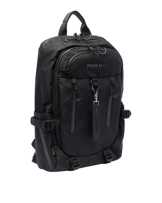 Premiata Black Ventura Backpack for men