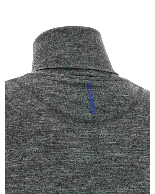 Jil Sander Gray High Neck T-Shirt