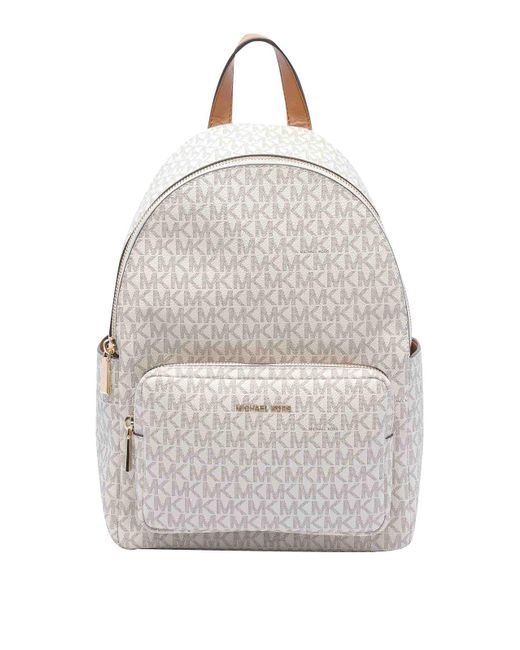 MICHAEL Michael Kors White Tanner Backpack