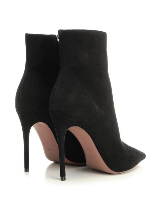 Paris Texas Black Vera Ankle Boots