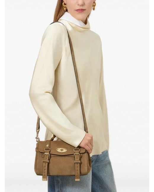 Mini Alexa di Mulberry in Brown