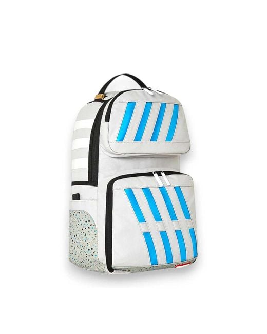 Sprayground Blue Led Bag To The Future Backpack for men