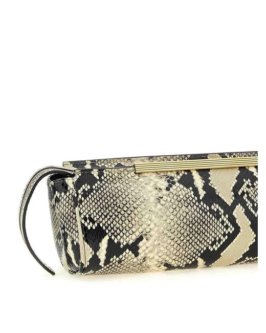 Khaite Metallic Donna Evening Clutch