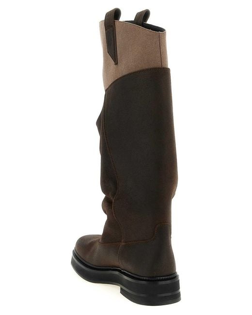The Attico Black New Robin Passeggiata' Boots