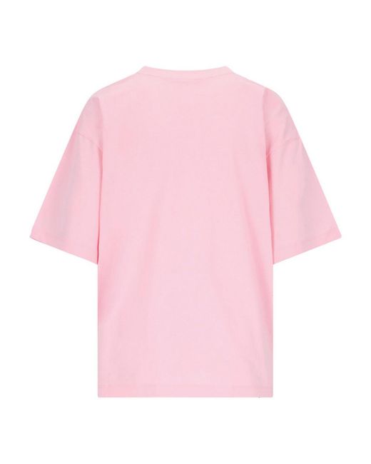 Marni Pink Logo T-shirt