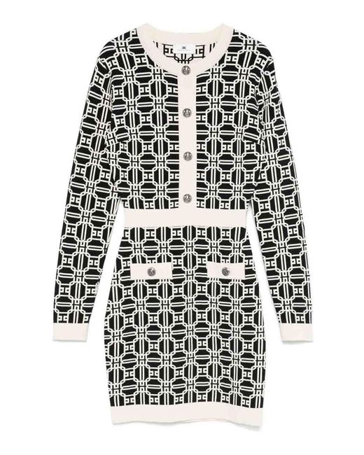 Elisabetta Franchi White Dress