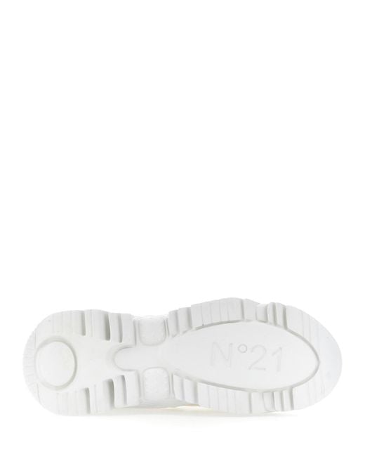 N°21 White Trainers for men