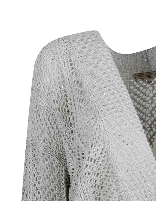 Antonelli Gray Sweater