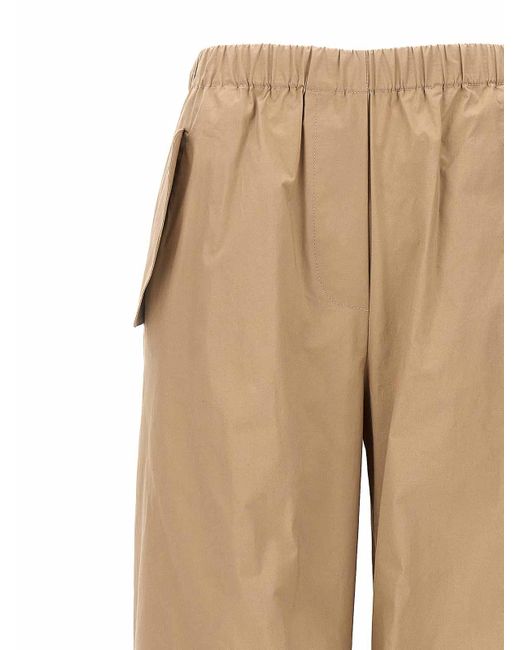 Nude Natural Cargo Trousers