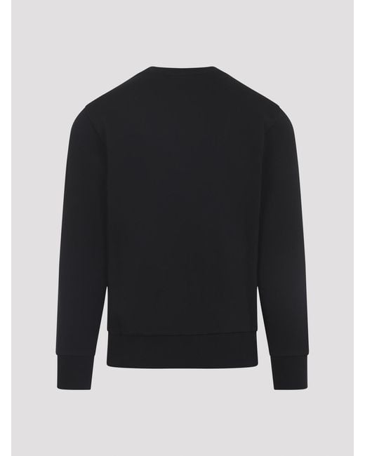 Moncler Black Cotton Sweatshirt for men