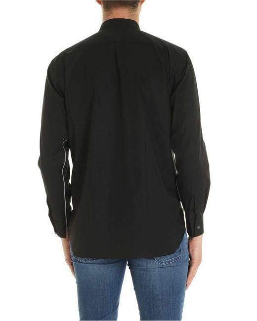 Comme des Garçons Black Side Zip Shirt for men