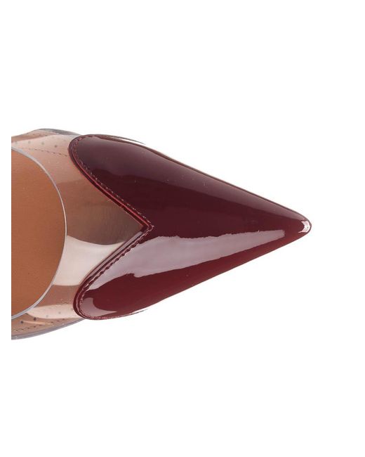 Alaïa Pink Le Cur Patent Leather Slingback