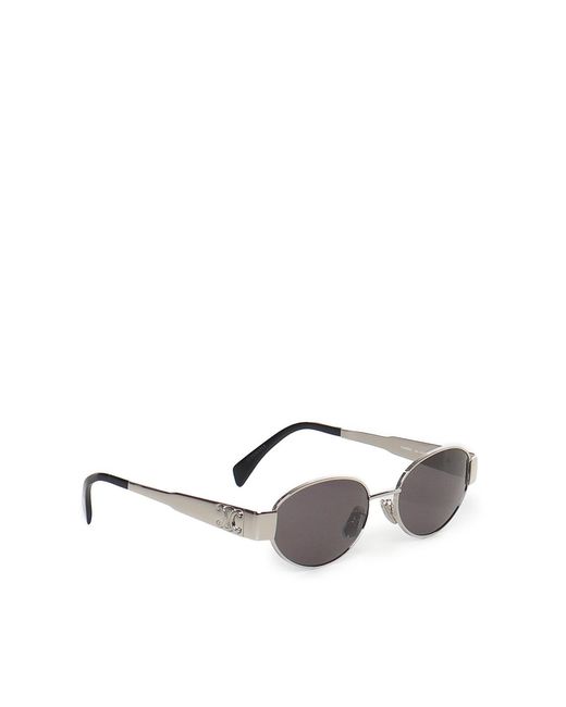 Céline Metallic Triomphe Metal 01 Metal Sunglasses