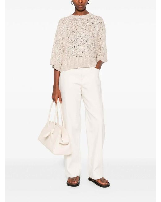 Brunello Cucinelli Natural Sweater