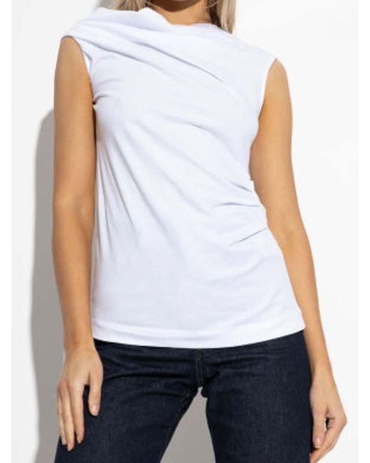 Dries Van Noten Blue Top Henray