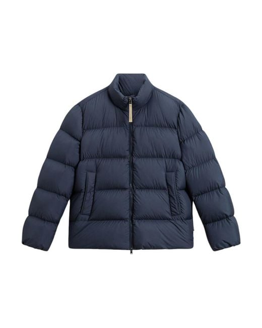 Woolrich Blue Padded Jacket