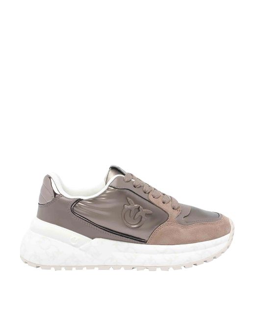 Pinko Gray Gem 07 Sneakers