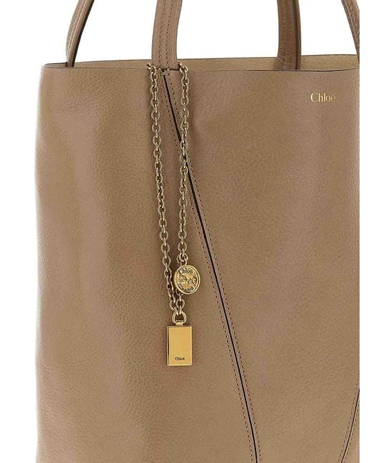 Chloé Natural Spin Shoulder Bag