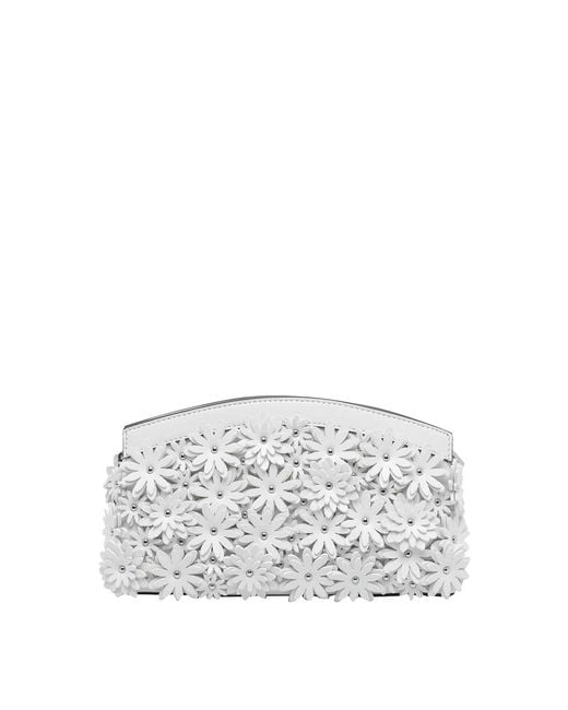 MICHAEL Michael Kors White Athena Shoulder Bag