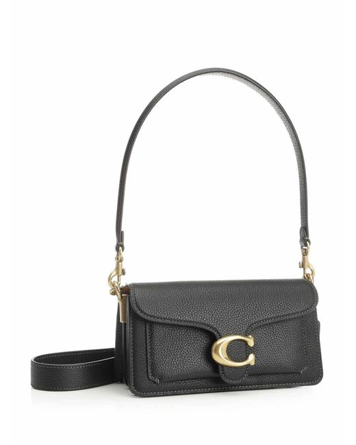 COACH Black Tabby 20 Shoulder Bag