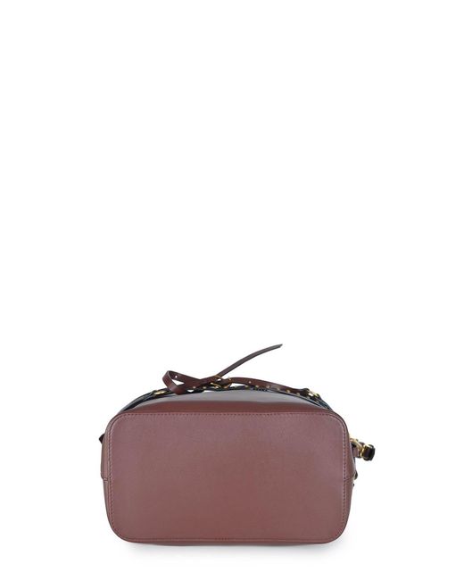 Pinko Purple Bag Made Of Leather