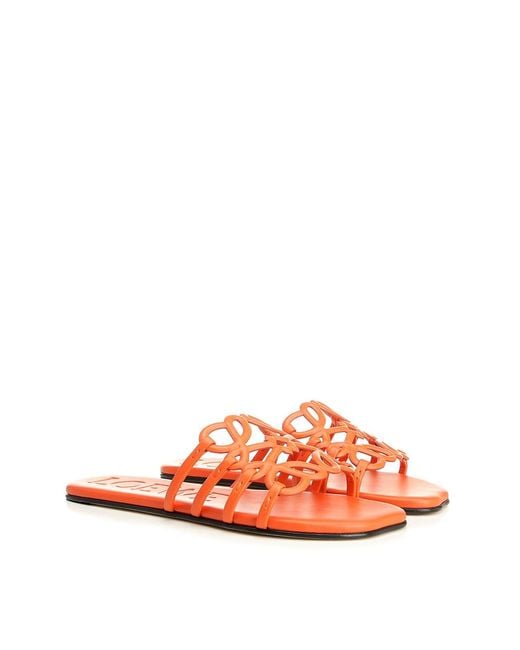 Loewe Orange Slides