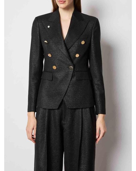 L.b.m. 1911 Black Ilaria Lurex Jacket