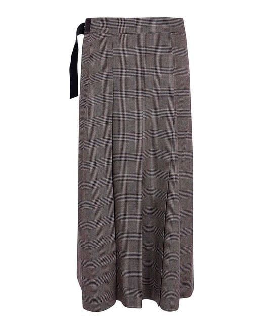 P.A.R.O.S.H. Gray Skirt