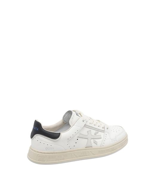 Premiata White Quinn Sneakers for men