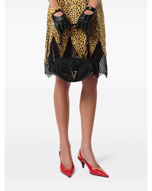 Versace Black Small Shoulder Bag