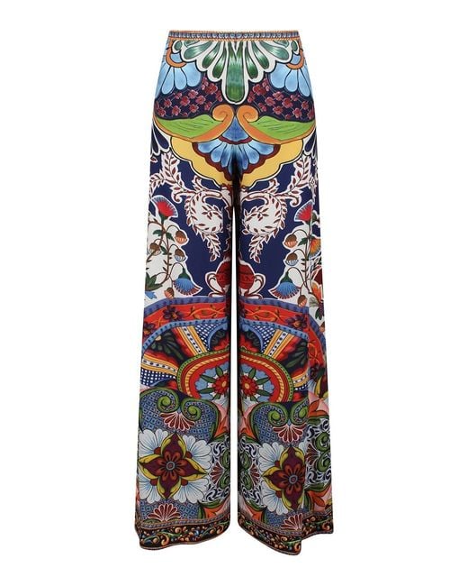 Alice + Olivia Multicolor Athena Pant