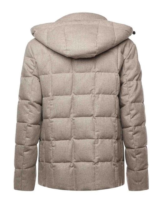 Fay Gray Wool Down Jacket for men