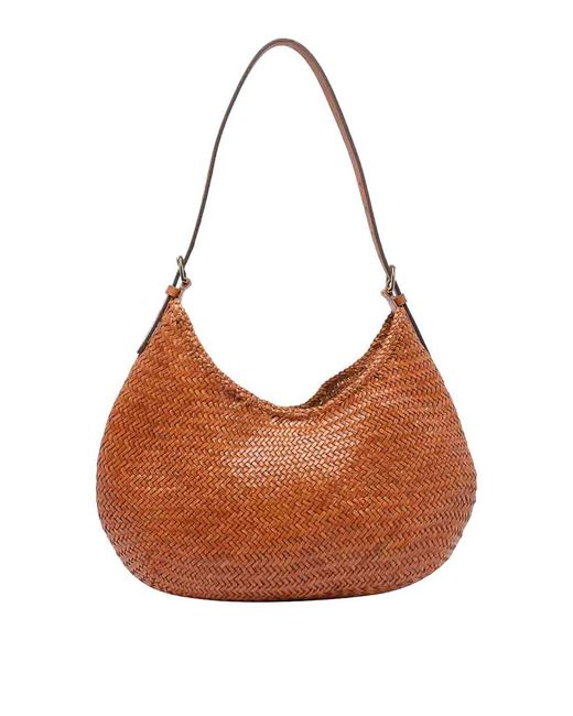 Dragon Diffusion Brown Luna Mezza Shoulder Bag