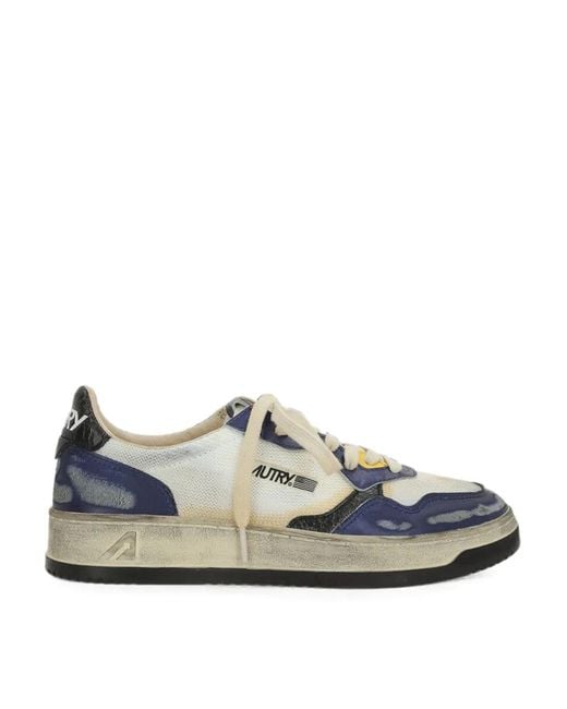 Autry Blue Sup Vint Low for men