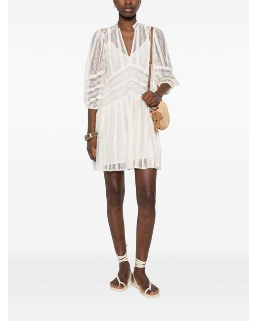 Twinset White Short Dress