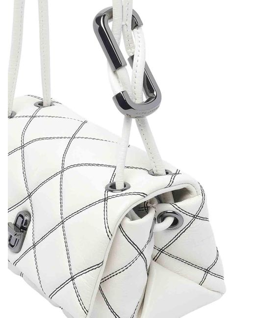 E Nero La Mini Borsa A Tracolla di Marc Jacobs in White