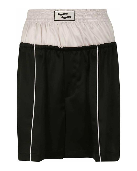 Ssheena Black Sports Shorts
