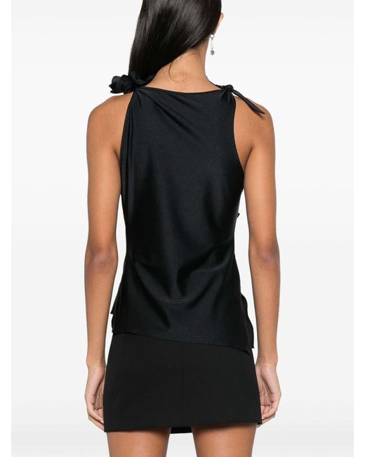 Coperni Black Asymmetrical Top