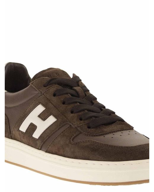 Hogan Brown H668 Laced H Band for men