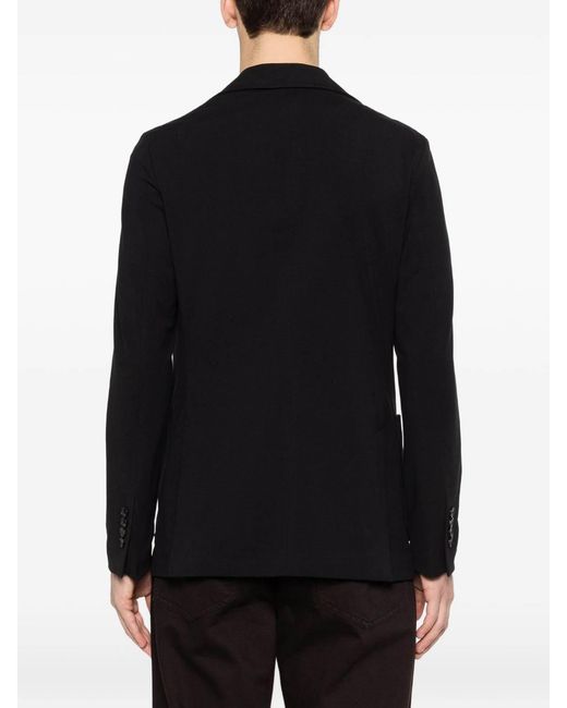 Circolo 1901 Black Blazer With Two Buttons for men