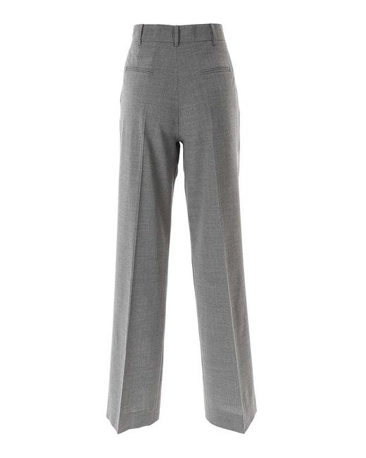 Vivetta Gray Light Wool Trouser