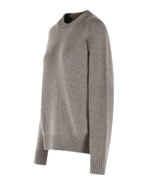 Lisa Yang Gray Anine' Sweater