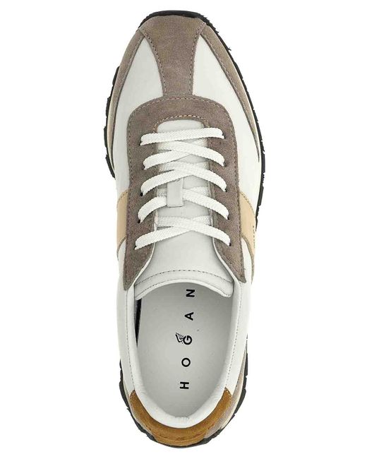 Hogan White H671 Low-Top Sneakers