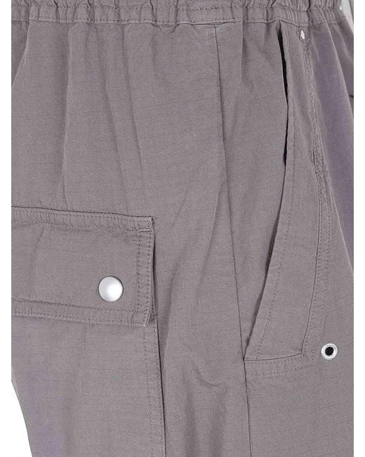 Rick Owens Purple Geth Belas Trousers for men